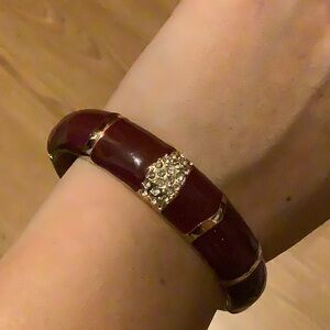 NWOT Enamel and Pave Bracelet